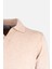 Erkek Polo Yaka Triko Kazak Slim Fit Pamuk Kaşmir Camel 2