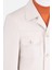 Erkek Safari Ceket Astarsız Mono Yaka Baharlık Slim Fit Bej 7