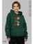 Oversize Penye Pamuk Unisex Hoodie Uzun Kollu Grinch Yılbaşı Baskılı Kapüşonlu Şardonlu Sweatshirt Nyda Collections 2