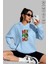 Oversize Penye Pamuk Unisex Hoodie Uzun Kollu Grinch Yılbaşı Baskılı Kapüşonlu Şardonlu Sweatshirt Nyda Collections 1