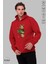 Oversize Penye Pamuk Unisex Hoodie Uzun Kollu Grinch Yılbaşı Baskılı Kapüşonlu Şardonlu Sweatshirt Nyda Collections 1