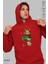 Oversize Penye Pamuk Unisex Hoodie Uzun Kollu Grinch Yılbaşı Baskılı Kapüşonlu Şardonlu Sweatshirt Nyda Collections 2