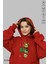 Oversize Penye Pamuk Unisex Hoodie Uzun Kollu Grinch Yılbaşı Baskılı Kapüşonlu Şardonlu Sweatshirt Nyda Collections 3