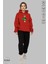 Oversize Penye Pamuk Unisex Hoodie Uzun Kollu Grinch Yılbaşı Baskılı Kapüşonlu Şardonlu Sweatshirt Nyda Collections 4