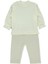 Organik Waffle Süprem Patiksiz Pijama Takımı 2li (Organıc Cute Bear) Bej 2