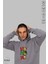 Oversize Penye Pamuk Unisex Hoodie Uzun Kollu Grinch Yılbaşı Baskılı Kapüşonlu Şardonlu Sweatshirt Nyda Collections 1