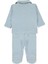 Organik Interlok Patikli Pijama Takımı 2li (Organıc Sleepy Sheepy) Mavi 2