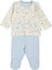 Ajurlu Patikli Pijama Takımı (Shıp Boy) Mavi 1