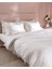 Saule King Size %100 Pamuk Brodeli Nevresim Takımı - Beyaz 2