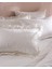 Saule King Size %100 Pamuk Brodeli Nevresim Takımı - Beyaz 5