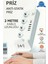 Akım Korumalı Priz ve Masaüstü Şarj Istasyonu Kablosuz 4 Priz ,4 Usb, 2 Type-C Girişli 2 Metre 1