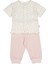 Organik Süprem Double Patiksiz Mini Pijama Takımı 2li (Organıc My Mushroom) Gül Kurusu 1