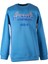 Fresh Baskı 0 Yaka 3 Ip Mavi Erkek Sweatshirt 26KL71G08007 1