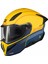 Ghostfighter Sv Bitone C13 Yellow Motosiklet Çene Açılır Kask 1