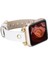 Apple Watch Uyumlu Deri Kordon 38-40-41MM Frg F3 Beyaz 5