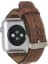 Apple Watch Uyumlu Deri Kordon 42-44-45MM G2 Kahverengi 2