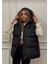 Kadın Kapüşonlu Şişme Yelek 3