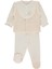 Interlok Patikli Pijama Takımı 2li (Lıttle Lady/25) Ekru 1