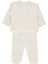 Interlok Patikli Pijama Takımı 2li (Lıttle Lady/25) Ekru 2