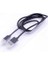 Siyah Metal Manyetic Uçlu Lightning USB Kablo 1