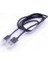Siyah Metal Manyetic Uçlu Lightning USB Kablo 5