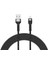 Siyah Shira Serisi Lightning USB Kablo 3 Metre 1