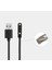Siyah Haylou Solar LS05 Akıllı Saat USB Şarj Kablosu 2