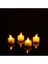 Ledli Mum Tealight Işıklı Dumansız Alevli Sarı Pilli LED Mum 4 Adet Pil Dahil – Masa ve Gece Lambası 1
