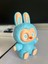 3D Labubu Karakter Figürü Mavi Labubu Oyuncak Labubu 10 cm 1
