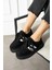 Monte Kadın Sneaker Premium Tasarım - Siyah 2