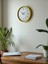 Zentime 36 cm Sarı Dekoratif Duvar Saati 4