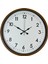 Zentime 36 cm Kahverengi Dekoratif Duvar Saati 2