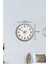 Zentime 40 cm Eskitme Vintage Duvar Saati 5