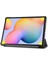 Lenovo Tab M10 TB-328F 3. Jenerasyon Uyumlu Akre Smart Cover Standlı 1-1 Kılıf-Kırmızı 3