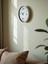 Zentime 36 cm Krem Dekoratif Duvar Saati 4