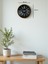 Zentime 36 cm Kahverengi Dekoratif Duvar Saati 5