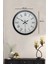 Zentime 40 cm Siyah Şık Duvar Saati 5