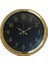 Zentime 40 cm Gold Lüks Duvar Saati 2