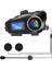 Buffer® Q58 Motorsikletler Için Fener Özellikli Sd Kart Bölümlü LCD Ekranlı Kablosuz Bluetoo 1