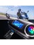 Buffer® Q58 Motorsikletler Için Fener Özellikli Sd Kart Bölümlü LCD Ekranlı Kablosuz Bluetoo 3
