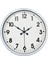 Zentime 40 cm Beyaz Klasik Duvar Saati 2