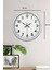 Zentime 40 cm Beyaz Klasik Duvar Saati 5