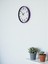 Zentime 36 cm Mor Dekoratif Duvar Saati 4