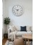 Zentime 40 cm Beyaz Klasik Duvar Saati 1