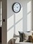 Zentime 36 cm Gri Dekoratif Duvar Saati 4