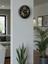 Zentime 36 cm Gri Dekoratif Duvar Saati 3