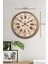 Zentime 40 cm Eskitme Vintage Duvar Saati 5