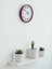 Zentime 36 cm Pembe Dekoratif Duvar Saati 4