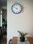 Zentime 36 cm Mavi Dekoratif Duvar Saati 5