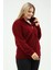 Unisex Kışlık Polar Hırka Bordo Fermuarlı Kışlık 6
